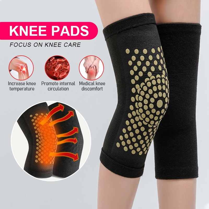 1pair Knee pad sports warm protector Elastic Knee Pads Kneepad Fitness ...