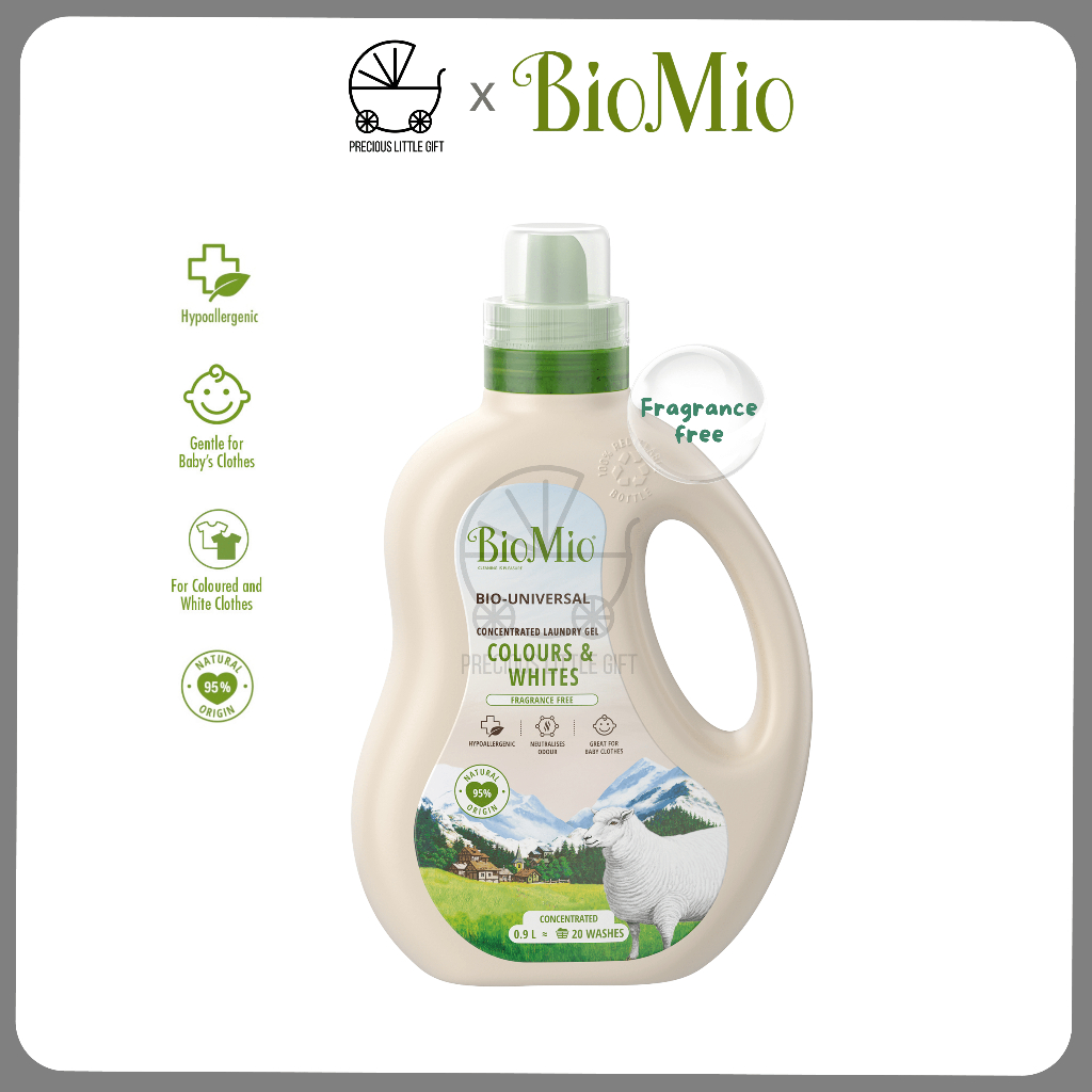 BioMio - Bio-Universal - Concentrated Laundry Gel for Colors & White ...