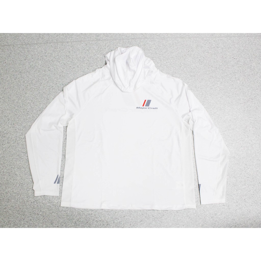 Sweat à Capuche Protection Solaire Major Craft MCW-HD23 - Blanc - Taille LL - NEUF