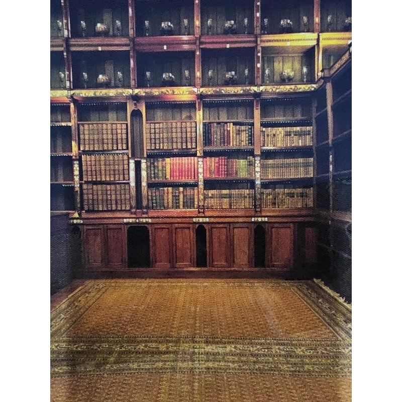 Vintage Library Books Studio Background 3x6m/10x20ft For Convocation ...