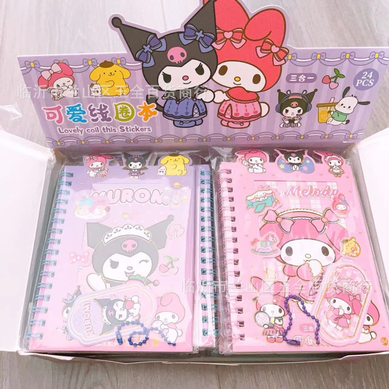 kuromi sticker note book 手帐本 | Shopee Malaysia