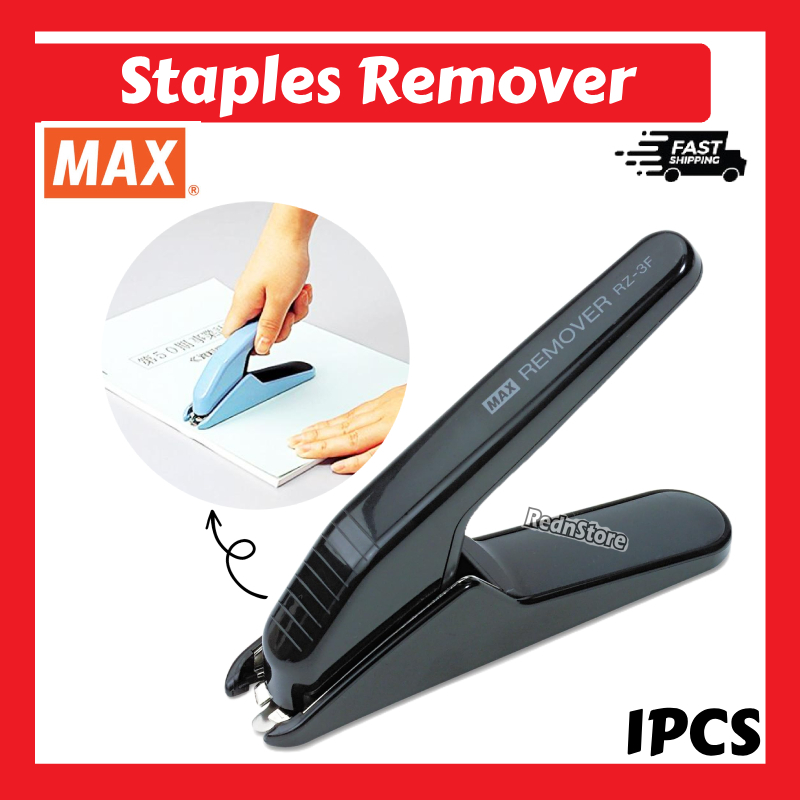 MAX Staples Remover RZ-3F Multi-Staple Remover 100% Genuine MAX Product ...