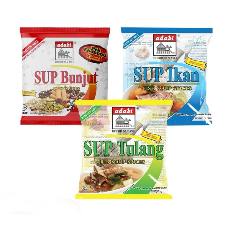 ADABI REMPAH SUP BUNJUT DAN TULANG 13g | Shopee Malaysia