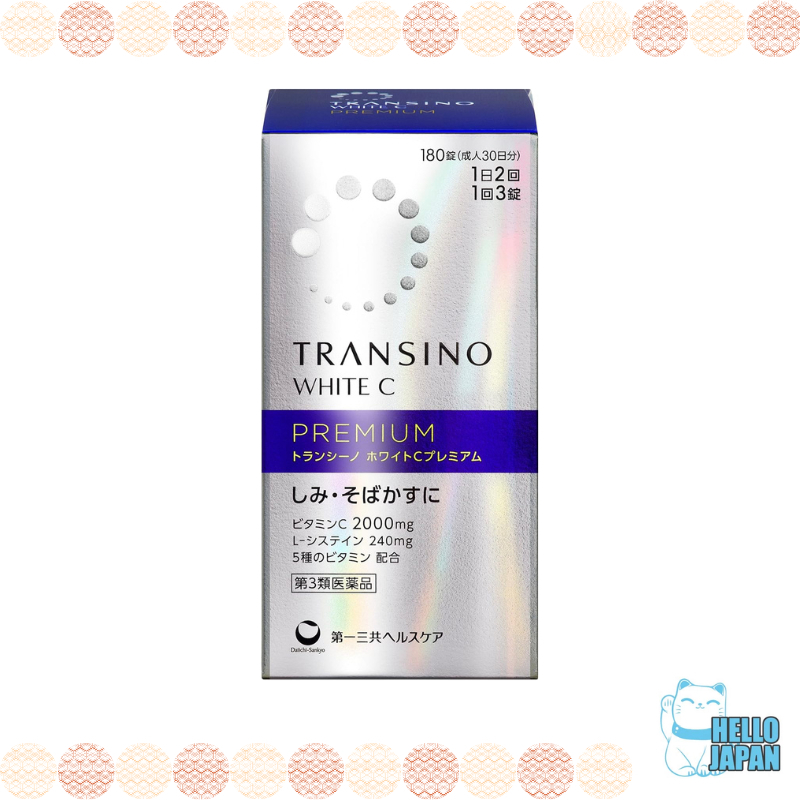 TRANSINO White C Premium 90/180pcs 30days anti-blemish and freckle ...