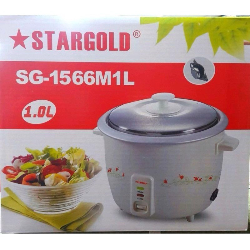 READY STOCK STAR GOLD SG-1566M1L best Quality Rice Cooker 1 Litter ...