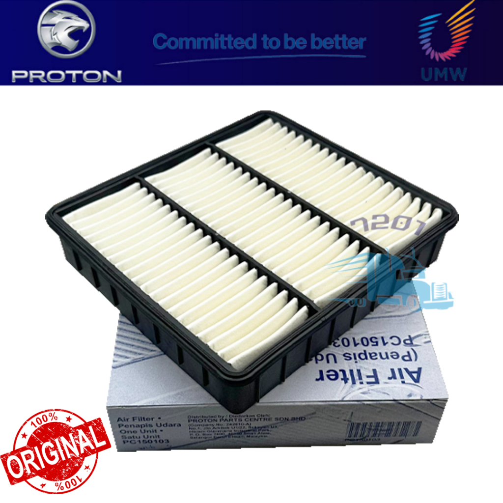 100 ORIGINAL PROTON Wira Wira SE Waja Putra Engine Air Filter