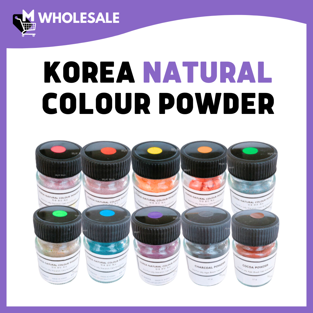 Korea Natural Colour Powder 10g and 30g 韩国天然色粉 | Shopee Malaysia