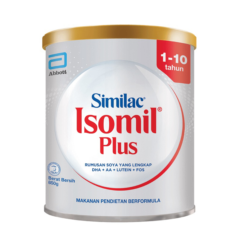 Similac Isomil Plus Soy Formula for Milk Protein Allergy 1 to 10 ...