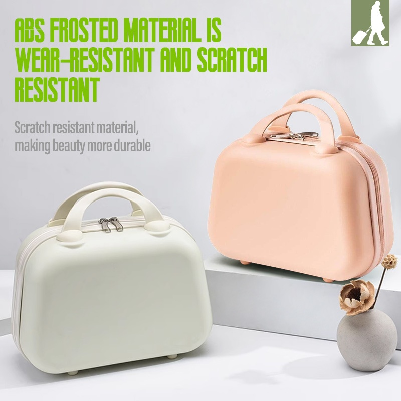 KINGSUN 14 inch Make up Bag Suitcase Hand Carry Luggage Anti-Scratch ...