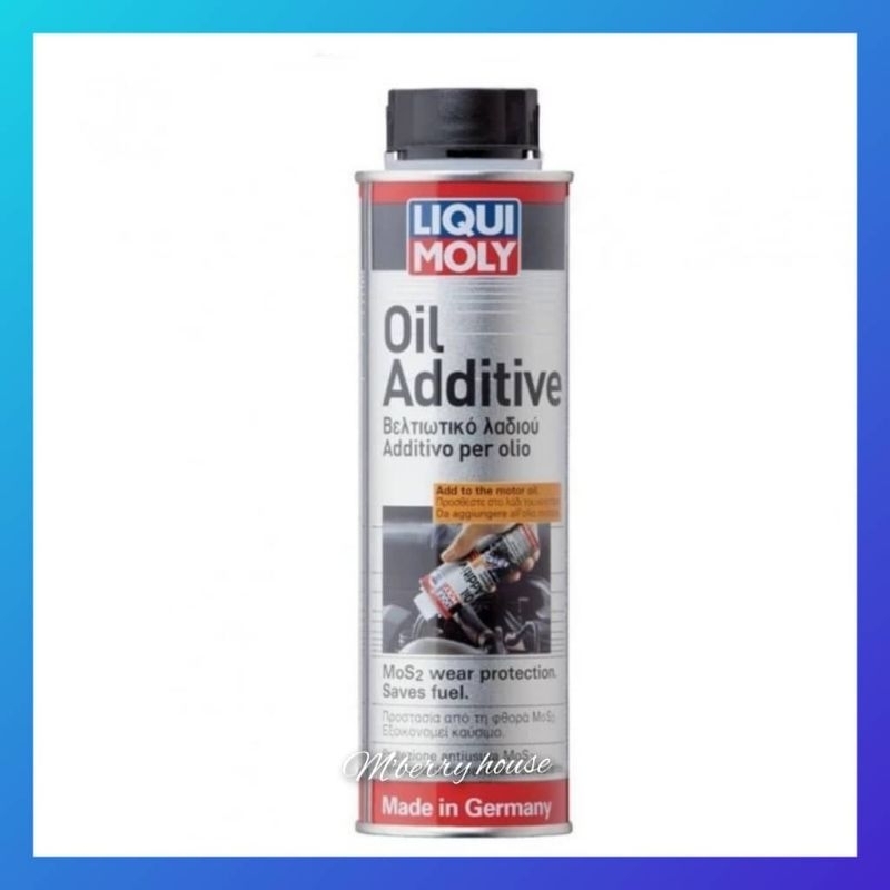 Liqui Moly Mos2 Oil Additive Engine Treatment 300ml (Tin abit rusty
