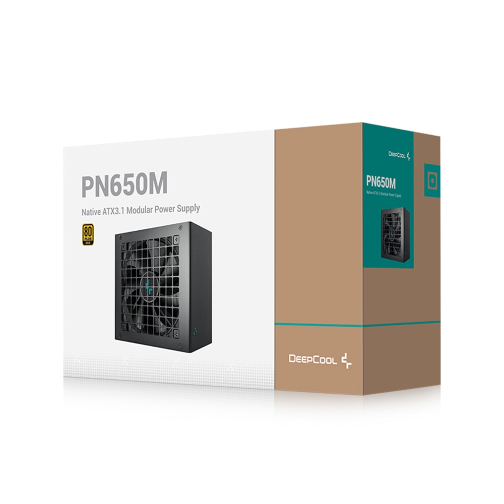 DEEPCOOL PN-M SERIES PN650M / PN750M / PN850M / PN1000M / PN1200M 80 PLUS  GOLD ATX3.1 FULL MODULAR POWER SUPPLY PSU | Shopee Malaysia