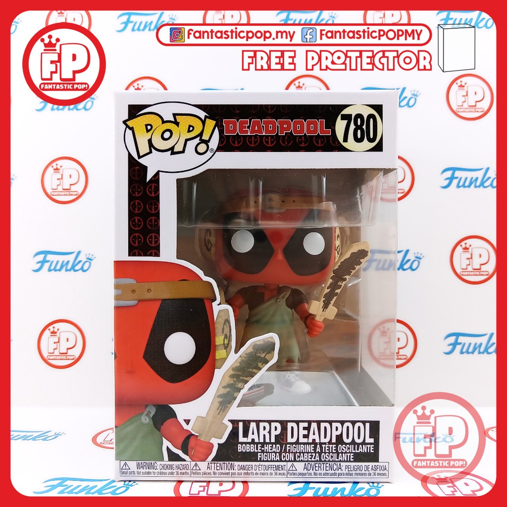 Ready Stock Funko Pop Marvel Deadpool Larp Deadpool 780