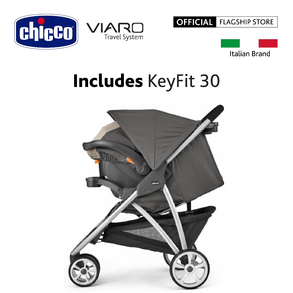 Chicco Viaro Travel System Stroller Car Seat Shopee Malaysia