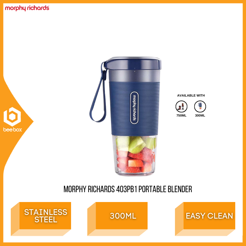 Morphy Richards Portable Blender 300ML Smart Lock protection 750ML 2