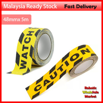 Watch Your Step Tape Caution Tape Safety Anti Slip Tape For Staircases 