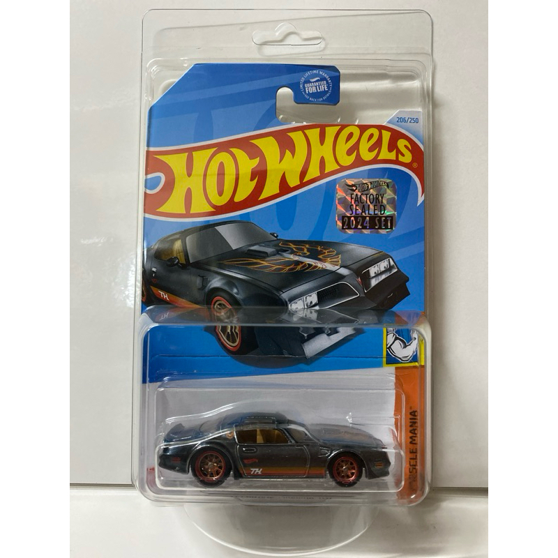 Hot Wheels '77 Pontiac Firebird T/A - Super Treasure Hunt Muscle Mania #24 (1:64, Nero) - Foto 4