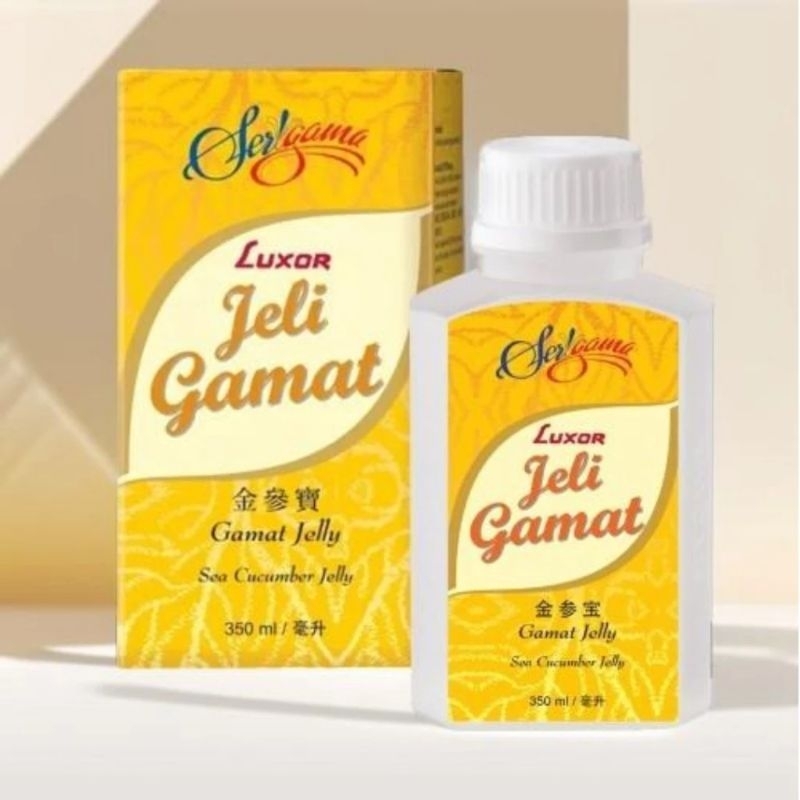 Luxor Jeli Gamat Serigama 350ML (Sea Cucumber Jelly) | Shopee Malaysia