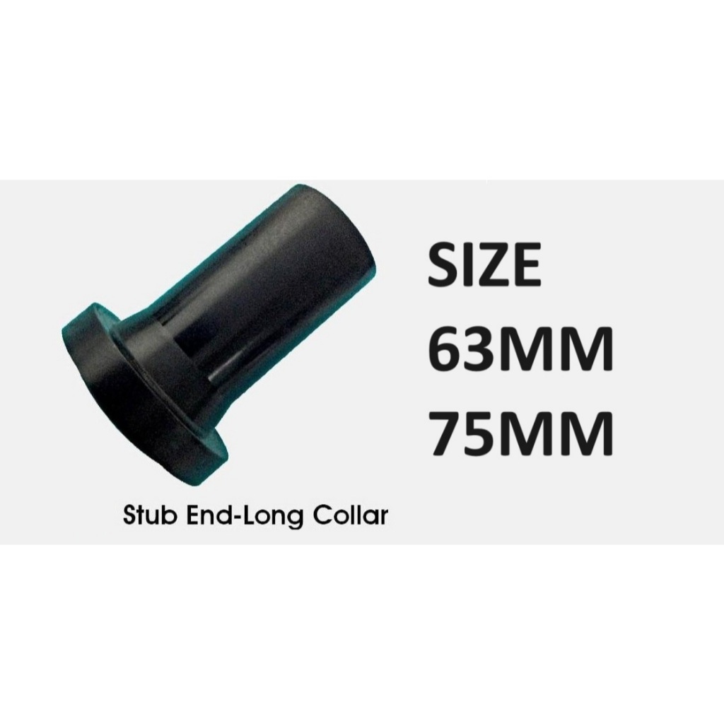 [TKM] HDPE / POLY / PP FITTINGS STUB END LONG COLLAR LONG COLLAR 63mm ...