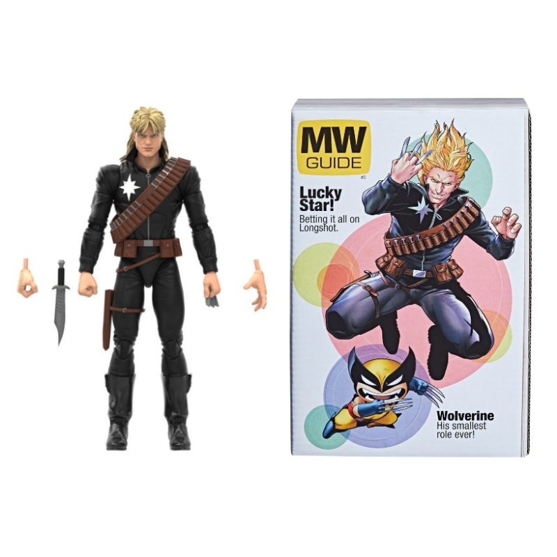 Marvel Legends SDCC Mojoworld fashion Longshot