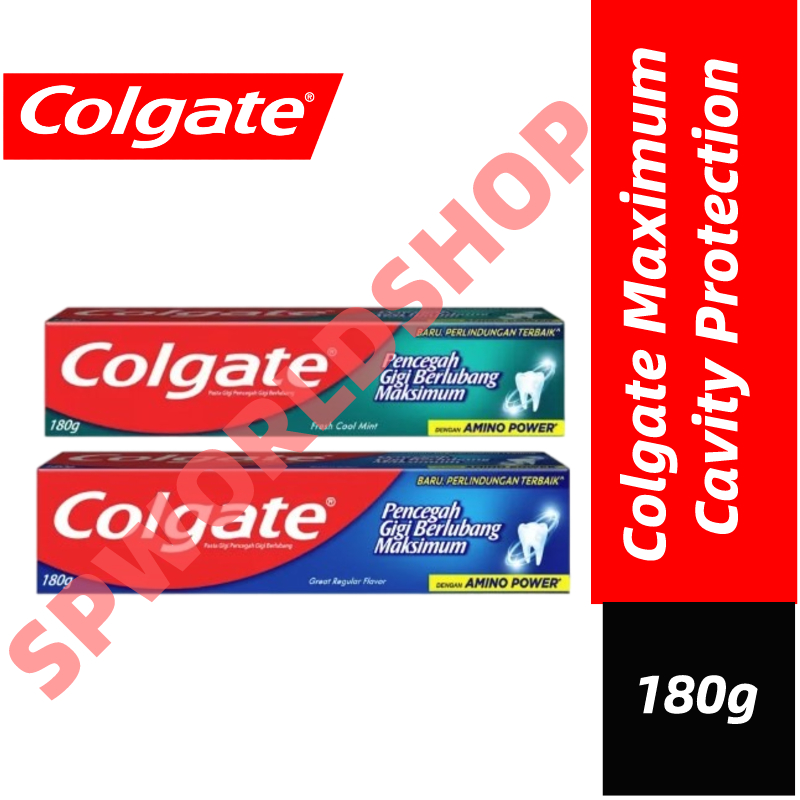READY STOCK!!! Colgate Maximum Cavity Protection Fresh Cool Mint/Great ...