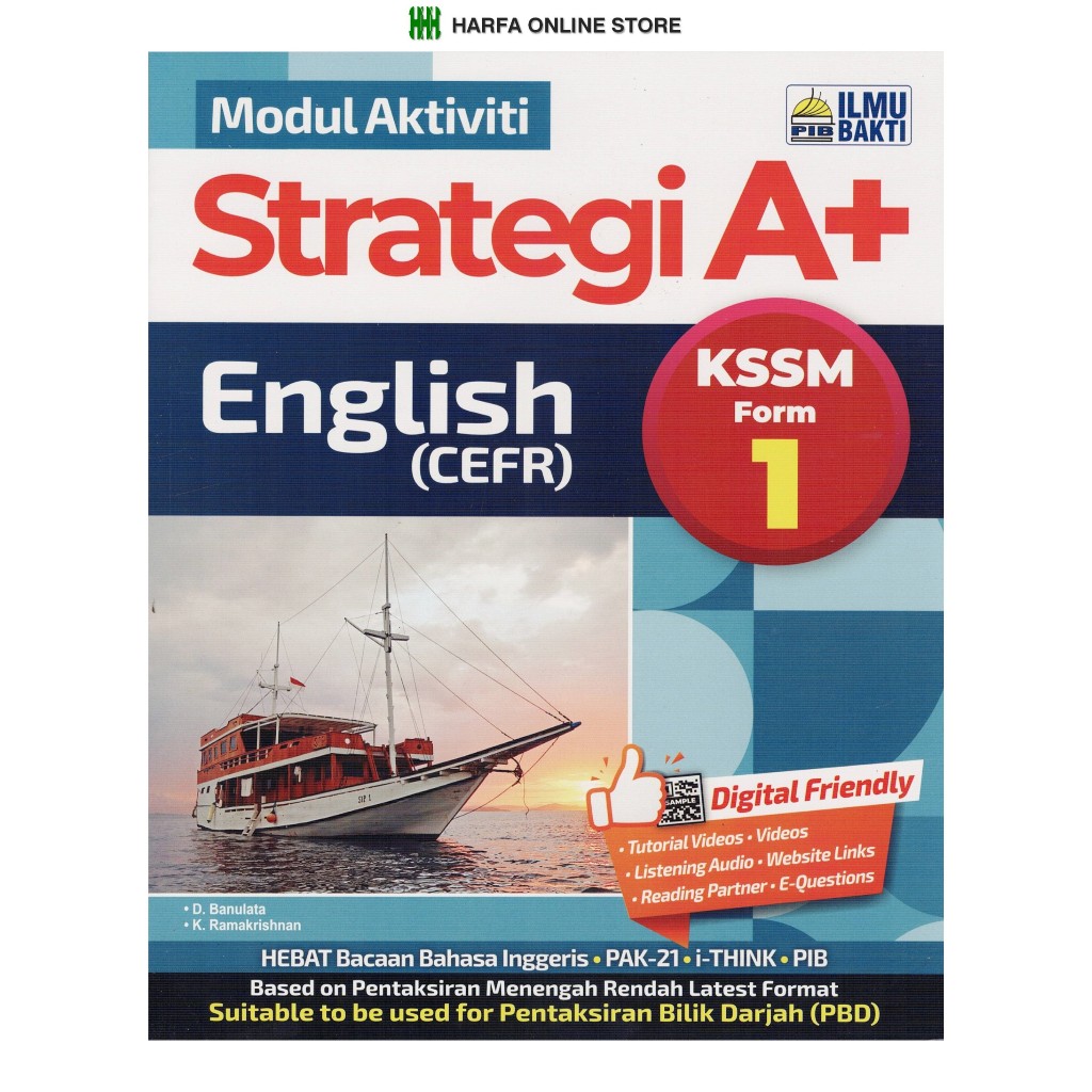 Buku rujukan modul aktiviti strategi a english cefr form 1 kssm