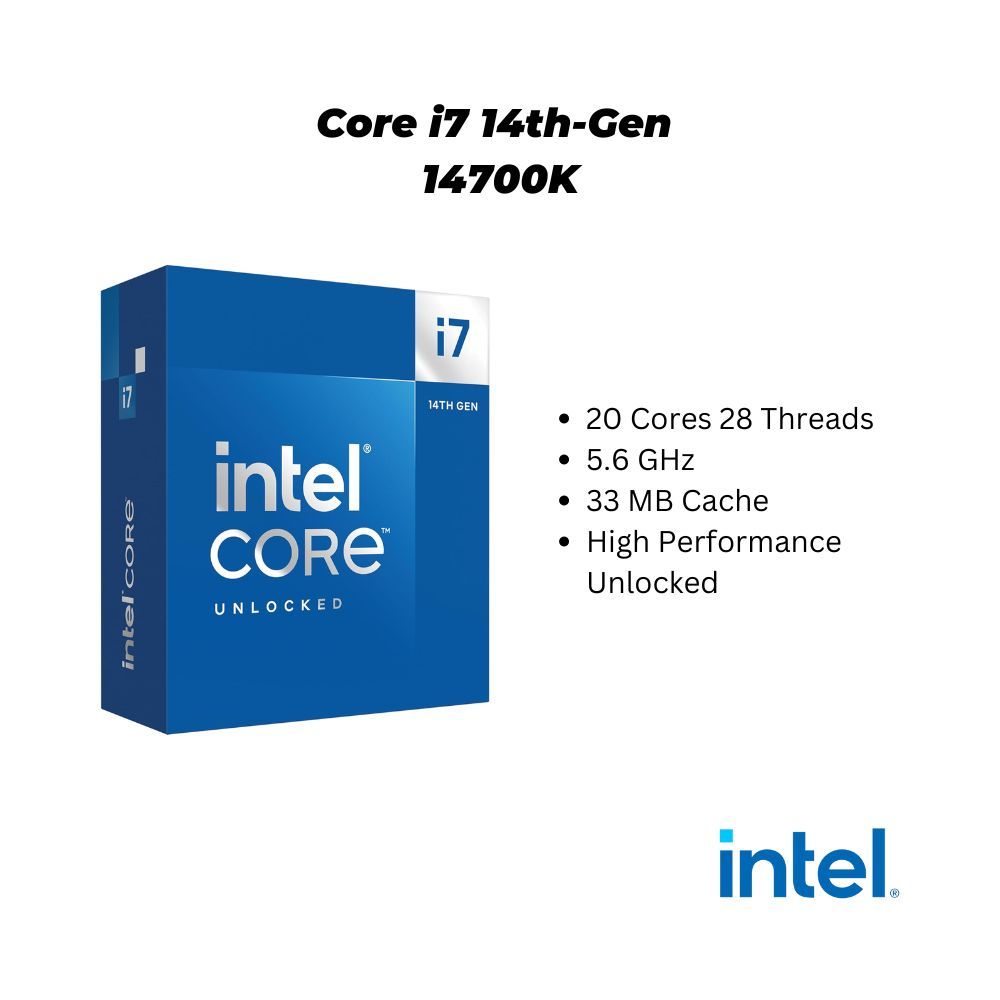 Intel Core i7-14700K 14世代 CPU 新品未開封　保証5年 Intel Core i7 14700K BOX インテル プロセッサー (第14世代