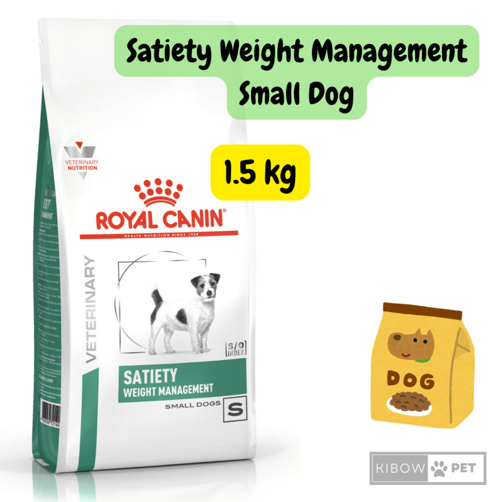 Royal Canin Satiety Weight Management Small Dog Dry Food 1.5kg | Shopee ...