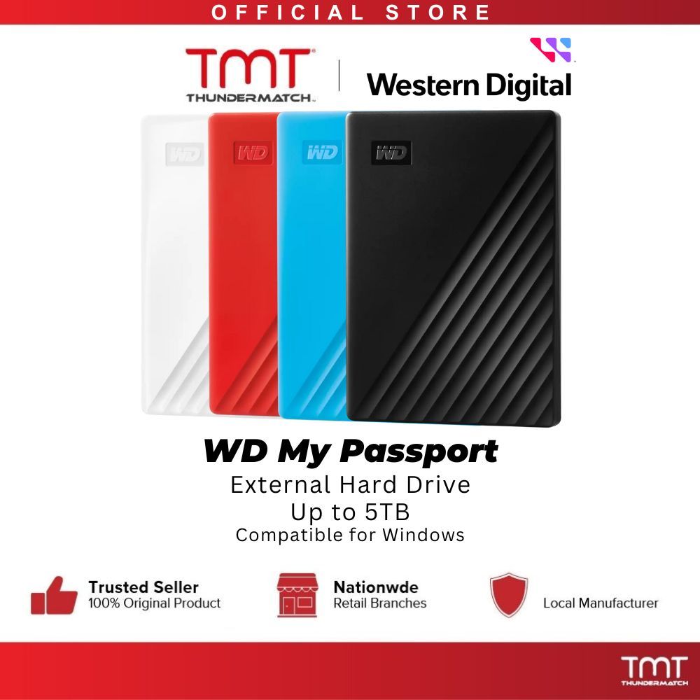 [TMT Official] WD My Passport External Hard Drive Password Protection