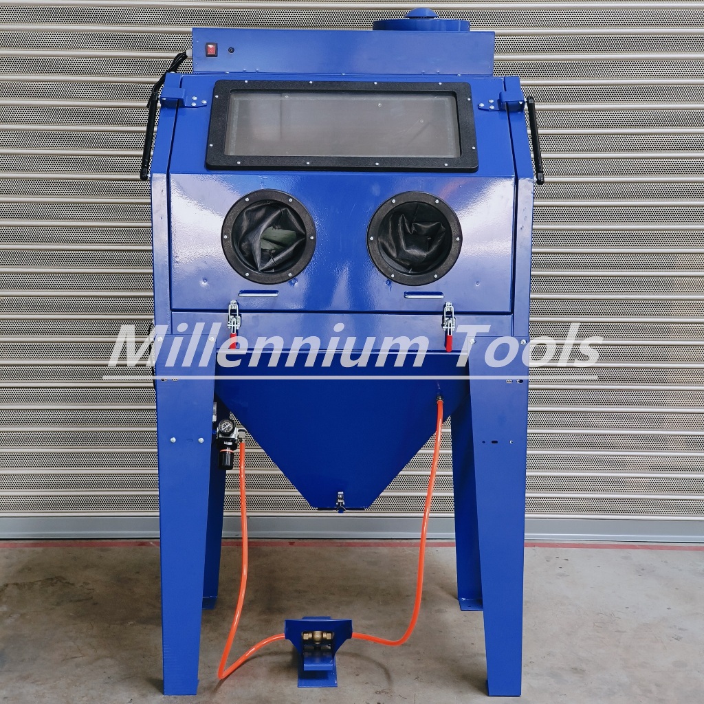 [NEW UPGRADED] SB Tools 350L Industrial Sand Blasting Cabinet Machine ...