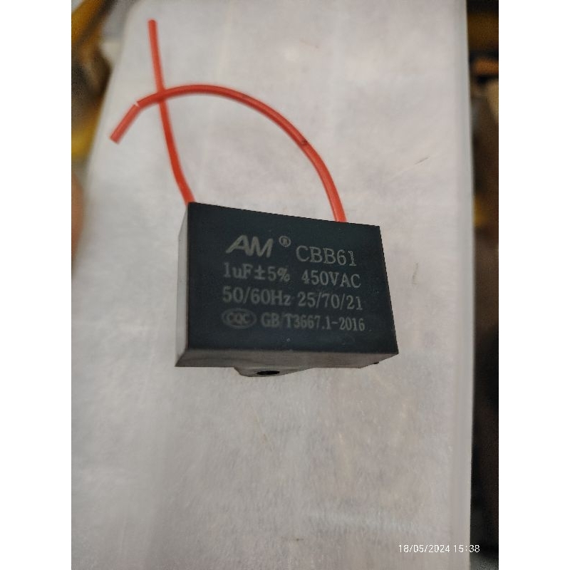 (PROMOTION)ORIGINAL Kapasitor Capasitor/Ceiling /1uf , 1.2uf , 1.5uf