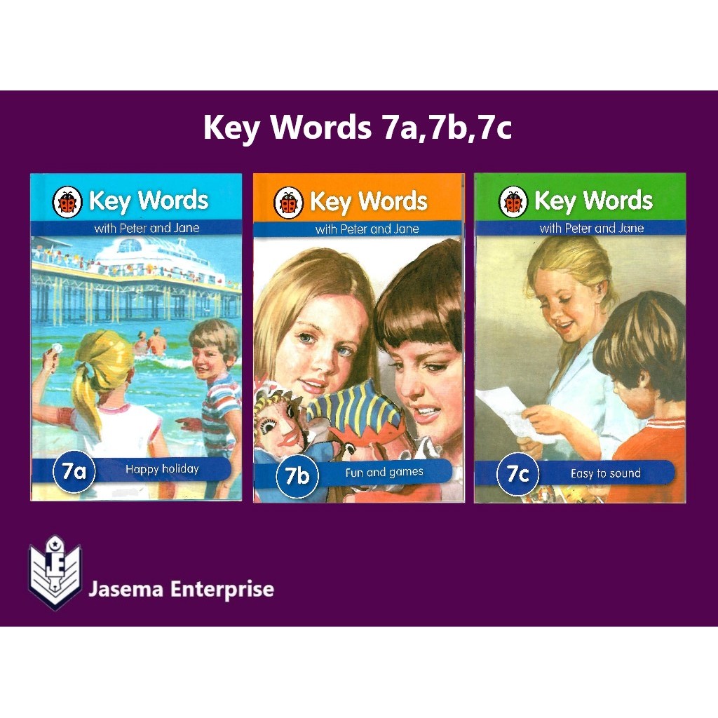 Key Words with Peter and Jane 7a,7b,7c | Shopee Malaysia