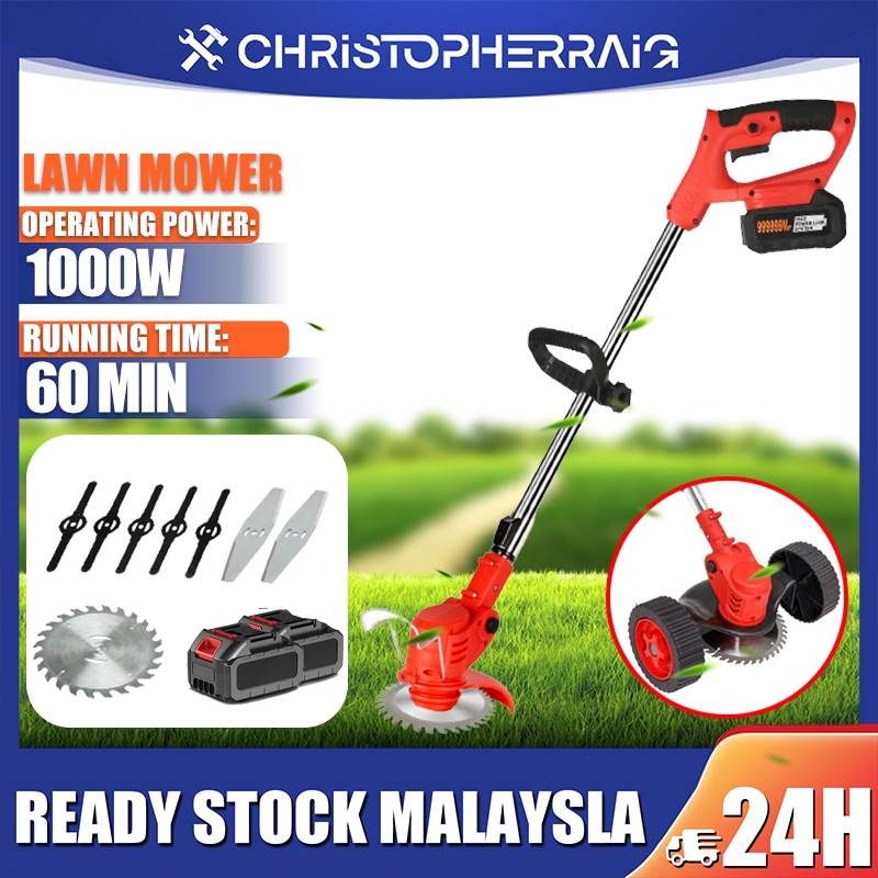 3 Years Warranty Mesin Rumput Lawn Mower Cordless Grass Cutter Mesin