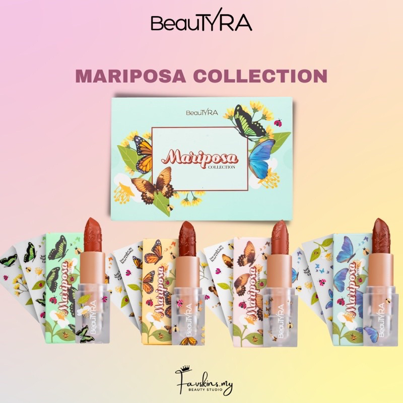 [READYSTOCK]BEAUTYRA KUIH RAYA LIP KIT DESSERT CINDERELLA MARIPOSA MEOW