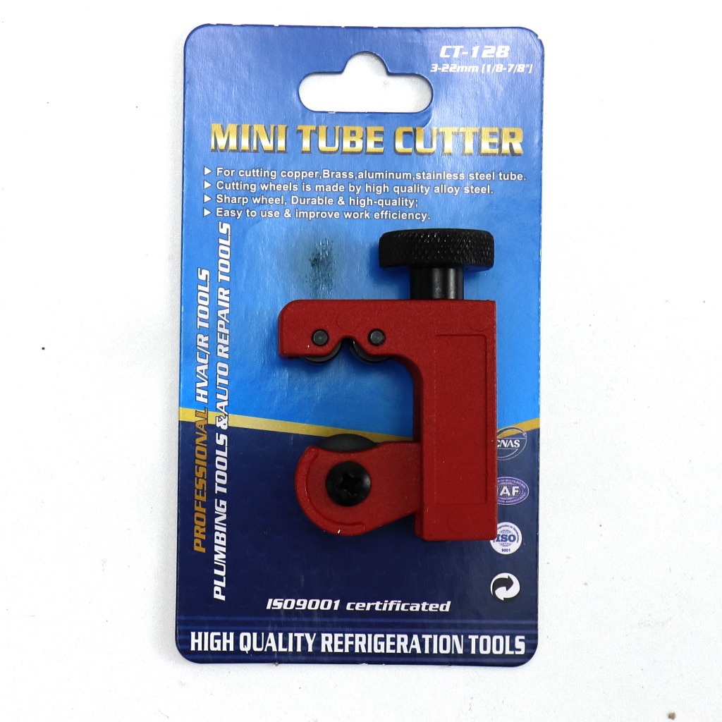 CT-128 Size 3-22mm Aircond Copper Pipe Tube Cutter Tubing Cut | Shopee ...