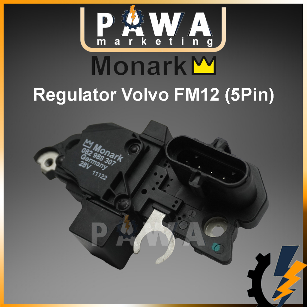 Pawa Monark Alternator IC Regulator Bosch Type 5Pin Truck Volvo FM12