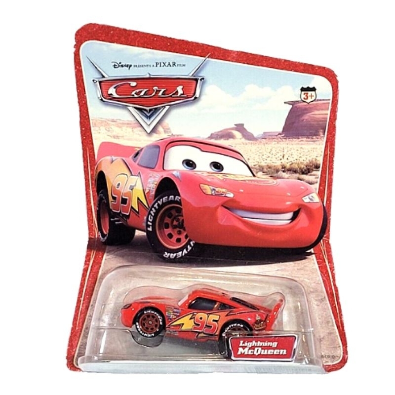 Mattel Disney Pixar 2005 Cars - Lightning McQueen 1:55 scale DieCast ...