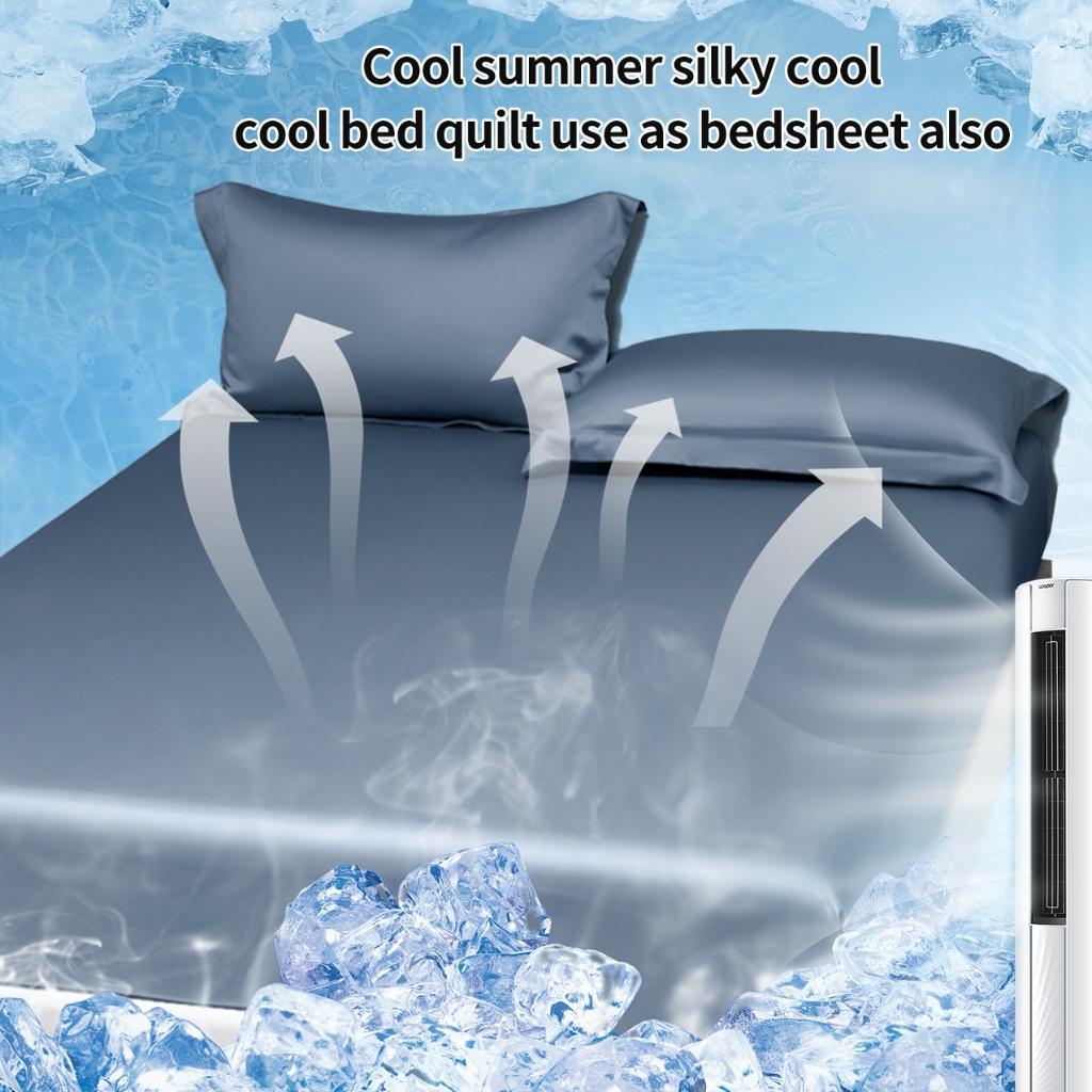 Satin Silk Fitted Sheet Topper Mattress Protector Premium Cadar Single