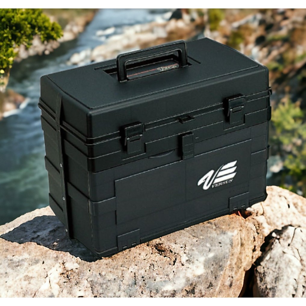 MEIHO Tackle Box Black VS-8010 Fishing mini 4WD BOX【from Japan ...