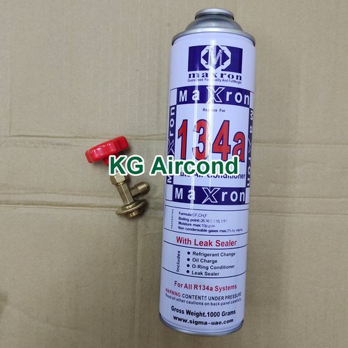 Aircond Gas Kereta Gas Car Aircond R134a Maxron 1kg | Shopee Malaysia