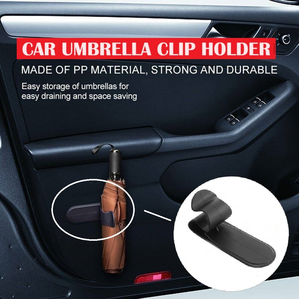 Car Umbrella Clip Hanger Seat Organizer Storage Hook Drink Holder Bag ...