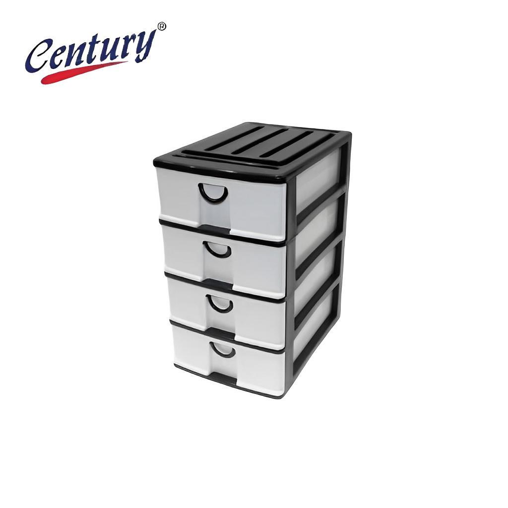 Century Mini Drawer A4 4 TIER Drawer Desk Organzer Mini Rack Rak Kecil ...