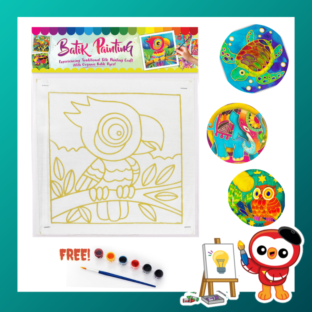 🌈Ready Stock!!🌈 Fun Batik Painting Kit | Shopee Malaysia