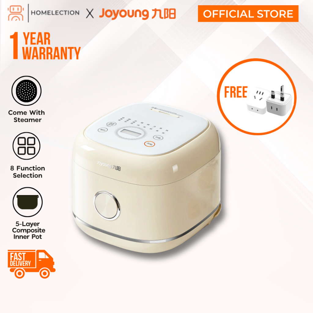 Joyoung 3L Multifunction Electric Rice Cooker With Steamer Smart Mini ...