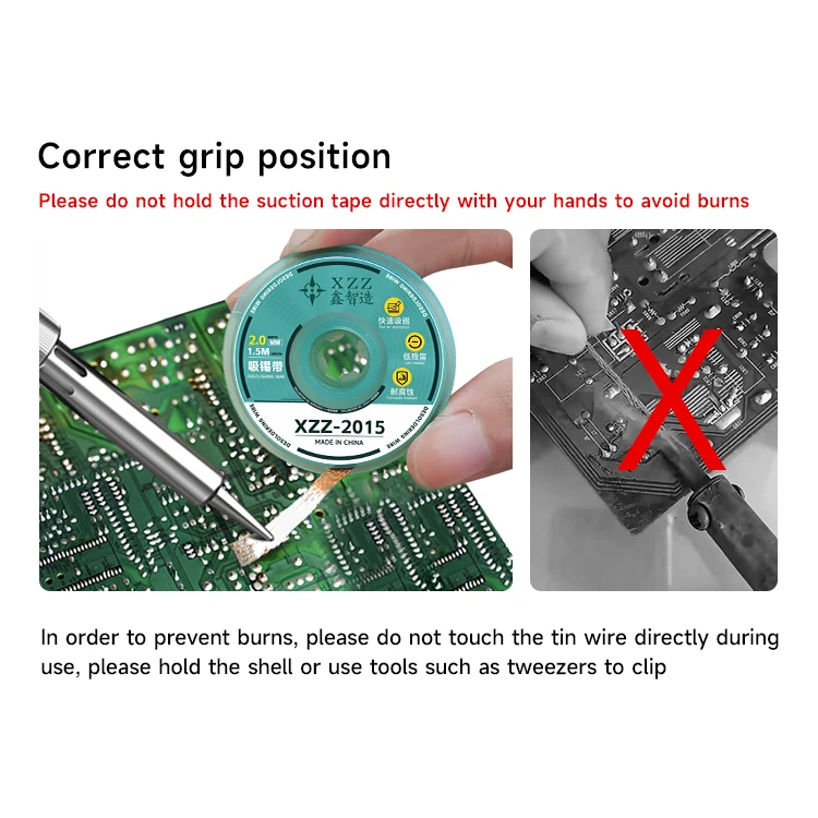 Desoldering Wick Desolder Lead Remover Solder Wick Wire Cable Braid ...