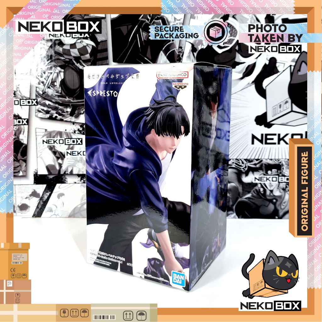Banpresto Action Figure Sung Jinwoo - Solo Leveling Excite Motions Vol.1 - 13 Cm PVC Multicolore - 6