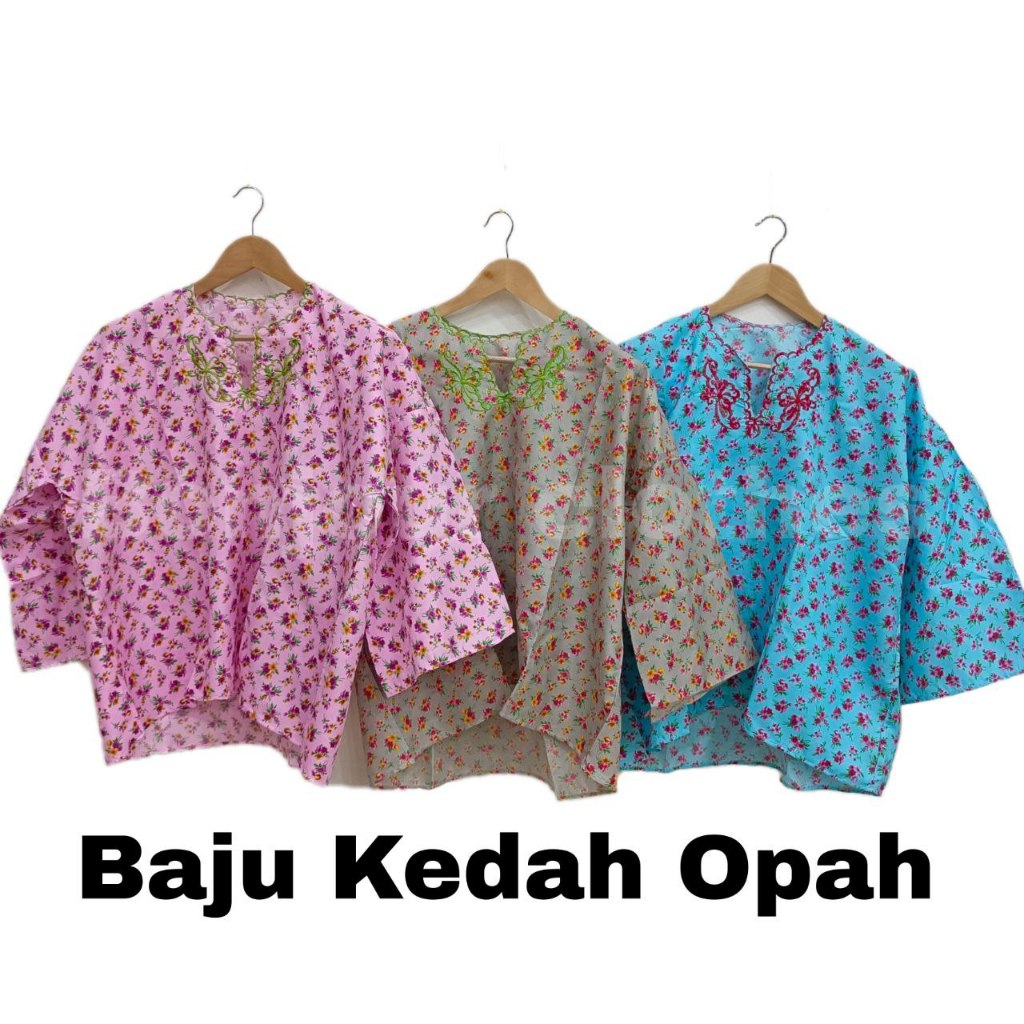 Baju Opah/ Baju Kedah/ Baju Kurung Kedah/ Baju Kedah Batik/ Baju Opah ...