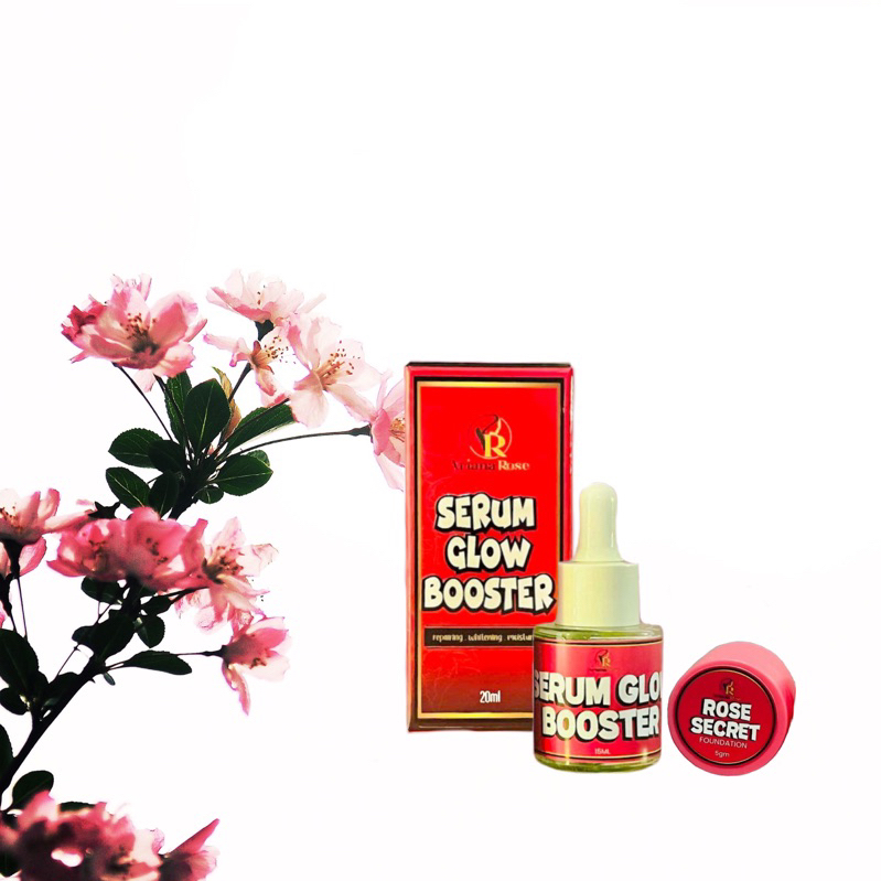 SET COMBO SERUM GLOW BOOSTER + FD ROSE SECRET by AR BEAUTY original HQ🔥
