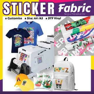 Sticker Fabric_Sticker Baju Custom_Iron on Fabric_Clothes sticker ...
