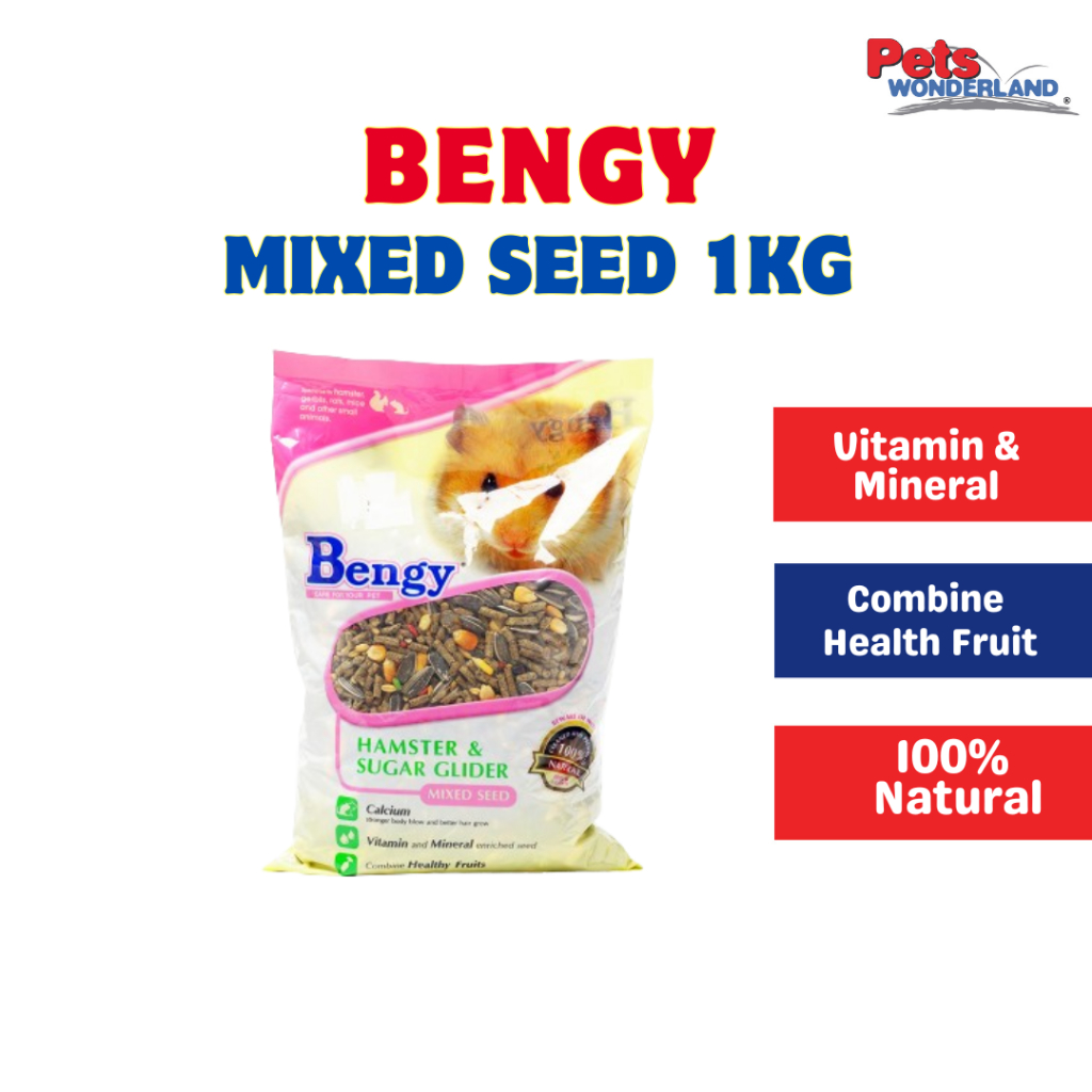 Bengy Hamster Mixed Seed (1kg) | Shopee Malaysia