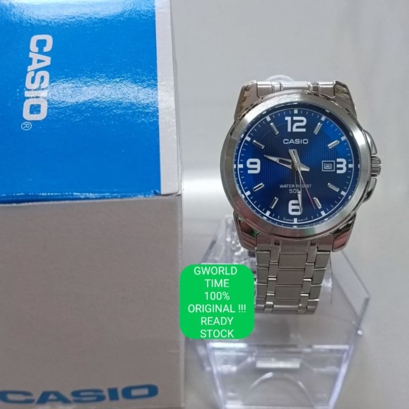 CASIO ORIGINAL MTP-1314D-2A/MTP-1314D-2AVDF/MTP-1314D/MTP1314D | Shopee ...